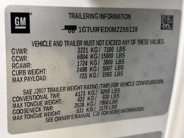 2021 GMC Sierra 1500 Denali 4x4 4dr Crew Cab 6.6 ft. SB - 23055531 - 38