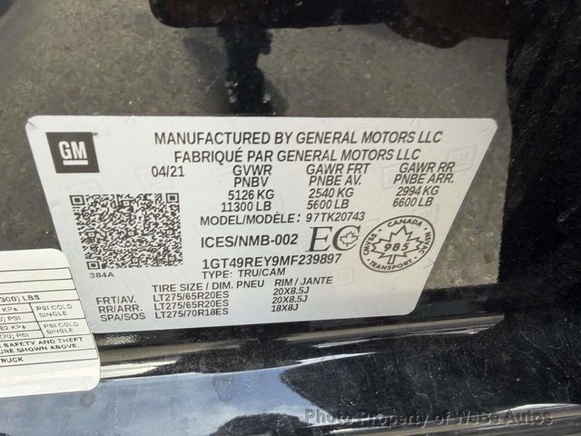 2021 GMC Sierra 2500HD 4WD Crew Cab 159" Denali - 23008818 - 19