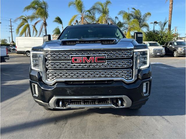 2021 GMC Sierra 3500 HD Crew Cab DENALI DUALLY 4X4 DIESEL NAV BACK UP CAM CLEAN - 23096642 - 1