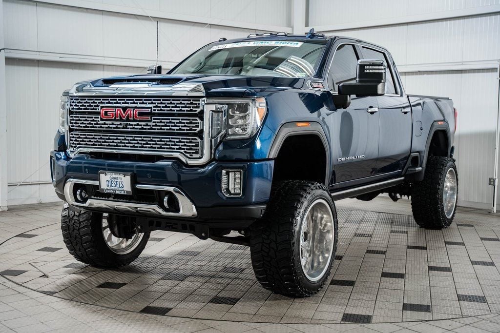 2021 GMC Sierra 3500HD Denali Ultimate Z71 Lifted - 22778850 - 2