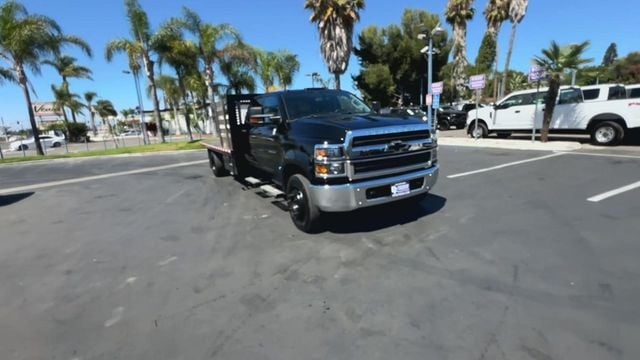 2021 GMC Silverado Medium Duty GM515 5500 CREW CAB DIESEL FLAT BED 16" LONG BACK UP CAM - 22554470 - 2