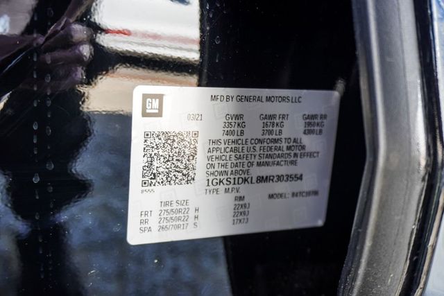 2021 GMC Yukon 2WD 4dr Denali - 23002876 - 38