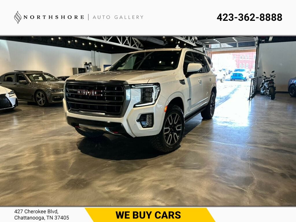 2021 GMC Yukon 4WD/AT4/PremiumPlusPkg/PanoRoof/AirRide/RearSeatEntertainment - 22754351 - 0