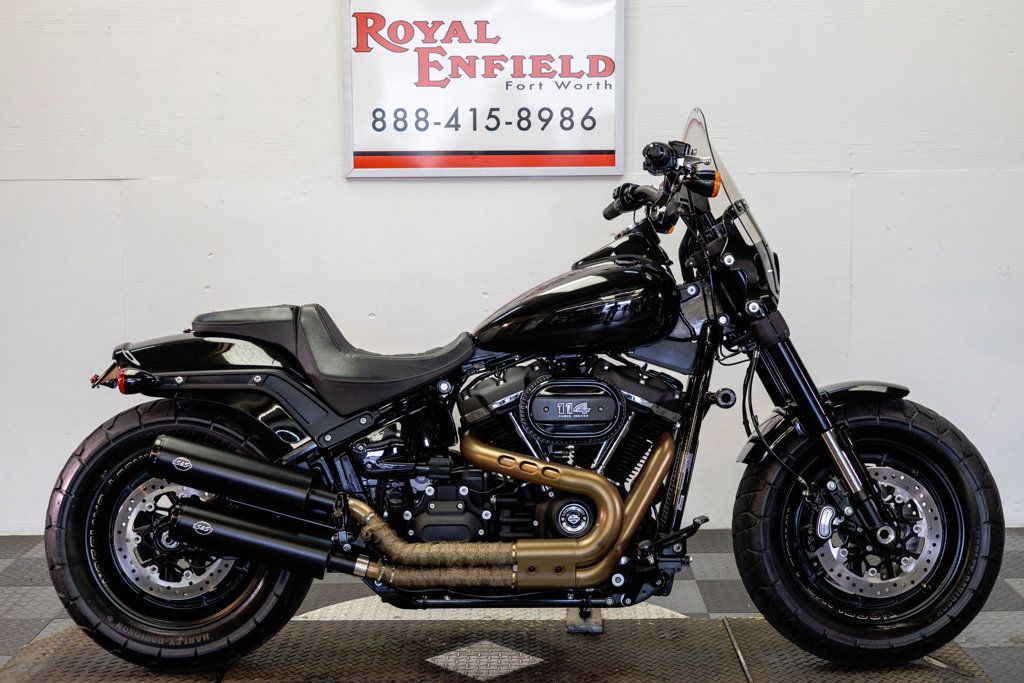 2021 Harley-Davidson FXFBS Fat Bob LOW MILES NICE BIKE - 23027080 | Video 1
