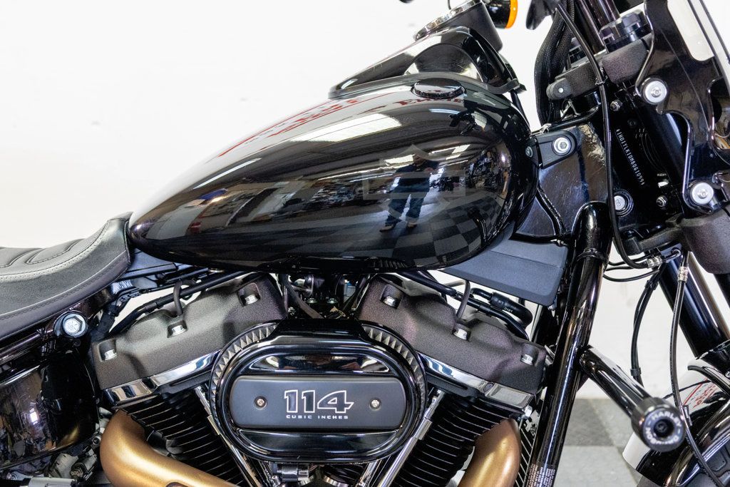 2021 Harley-Davidson FXFBS Fat Bob LOW MILES NICE BIKE - 23027080 - 18