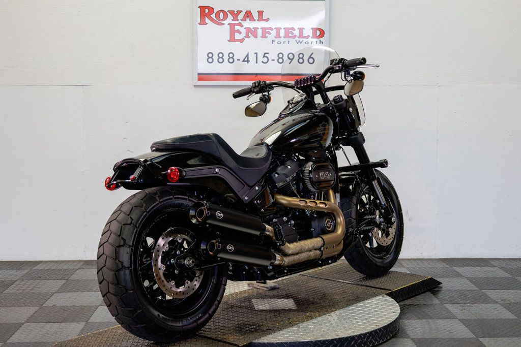 2021 Harley-Davidson FXFBS Fat Bob LOW MILES NICE BIKE - 23027080 - 5