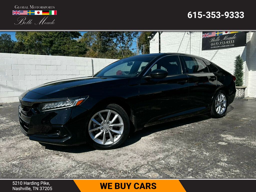 2021 Honda Accord Sedan LocalTrade/Sport/FWD/PushButtonStart/DriverMonitoringAlert/ - 22935846 - 0