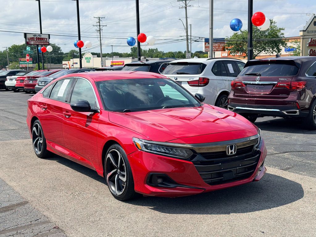 2021 Honda Accord Sedan Sport 1.5T CVT - 23069226 - 2