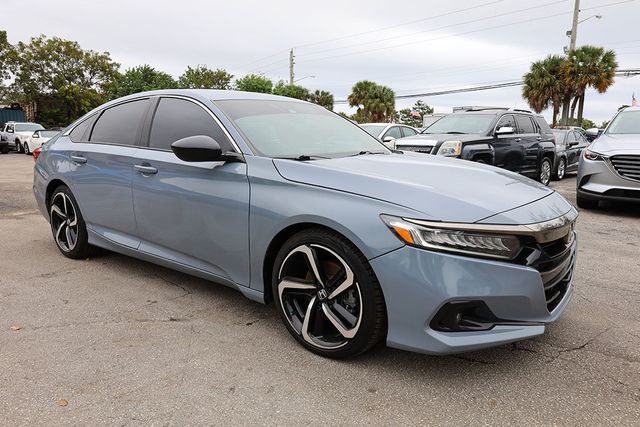 2021 HONDA Accord Sedan Sport SE 1.5T CVT - 22752530 - 4