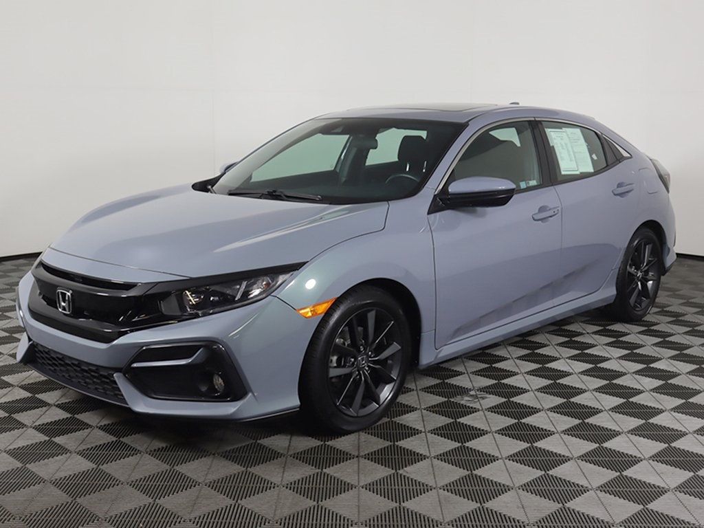 2021 Honda Civic Hatchback EX CVT - 22643634 - 6