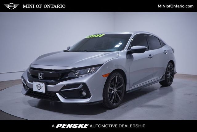 Used 2021 Honda Civic Hatchback Sport with VIN SHHFK7H41MU410686 for sale in Ontario, CA