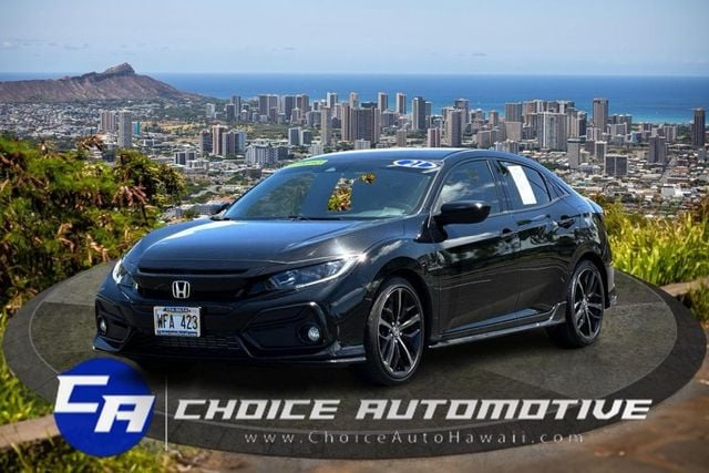 2021 Honda Civic Hatchback Sport CVT - 22390922 - 0