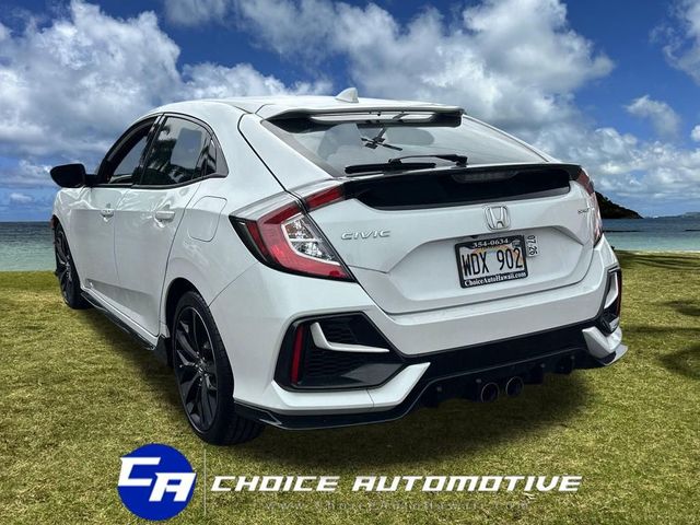 2021 Honda Civic Hatchback Sport CVT - 23023341 - 4