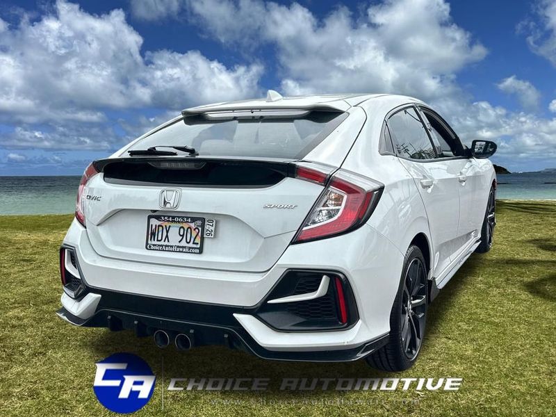 2021 Honda Civic Hatchback Sport CVT - 23023341 - 6