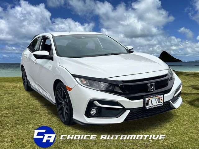 2021 Honda Civic Hatchback Sport CVT - 23023341 - 8