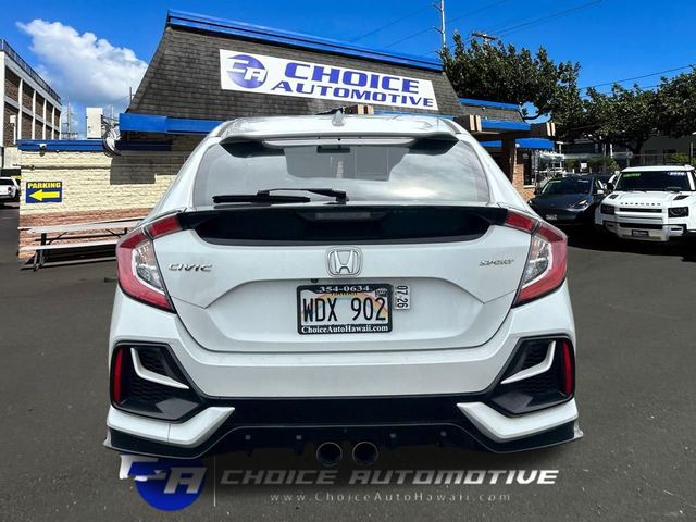 2021 Honda Civic Hatchback Sport CVT - 23034272 - 5