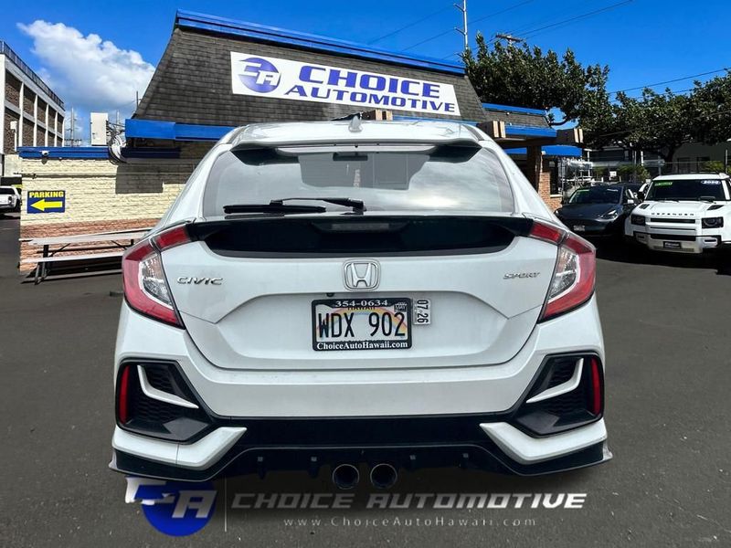 2021 Honda Civic Hatchback Sport CVT - 23034272 - 5