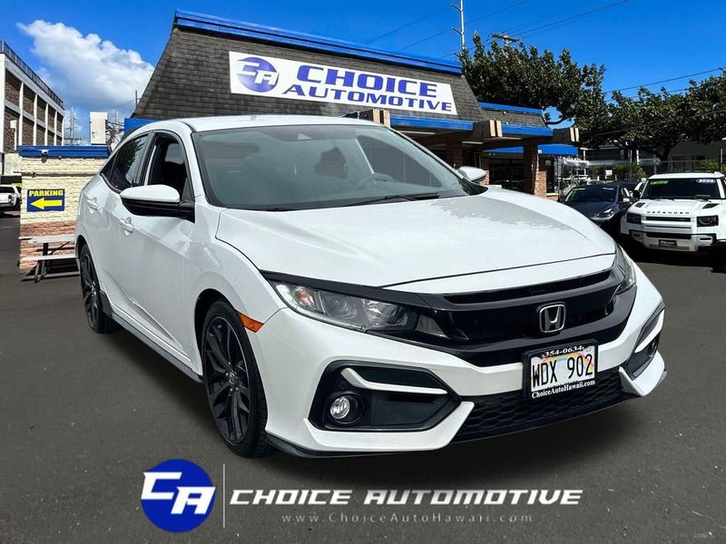 2021 Honda Civic Hatchback Sport CVT - 23034272 - 8