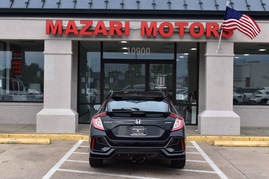 2021 Honda Civic Hatchback Sport CVT - 23067796 - 9