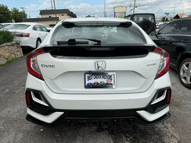 2021 Honda Civic Hatchback Sport CVT - 23040707 - 10
