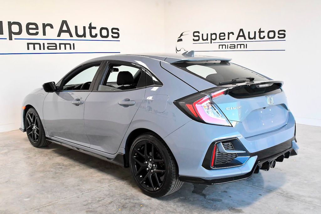 2021 Used Honda Civic Hatchback EX CVT at  Serving Bloomfield  Hills, MI, IID 22262385