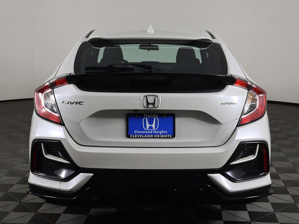 2021 Honda Civic Hatchback Sport CVT - 22593423 - 9