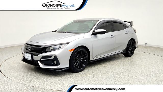 2021 Honda Civic Hatchback Sport CVT - 23014253 - 0