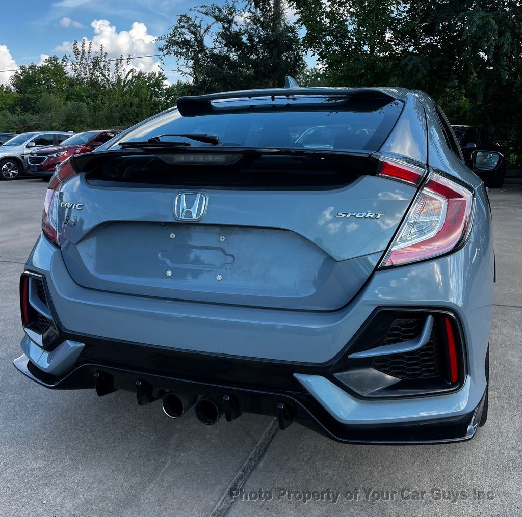 2021 Honda Civic Hatchback Sport Manual - 23083065 - 6