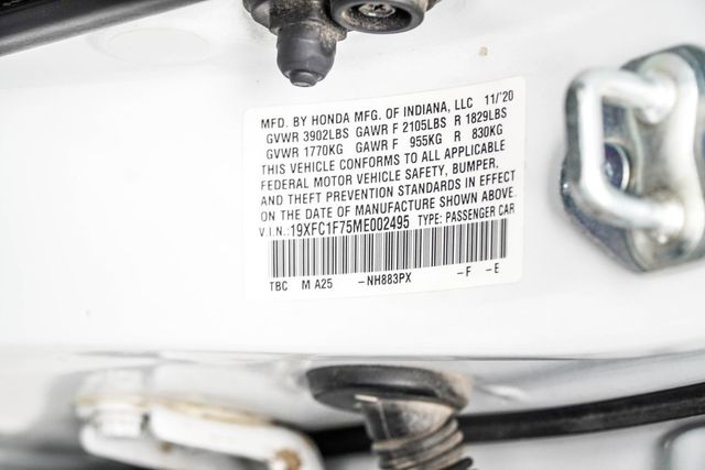 2021 Honda Civic Sedan EX-L CVT - 23072510 - 39