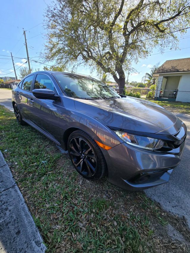 2021 Honda Civic Sedan Sport CVT - 22995872 - 5