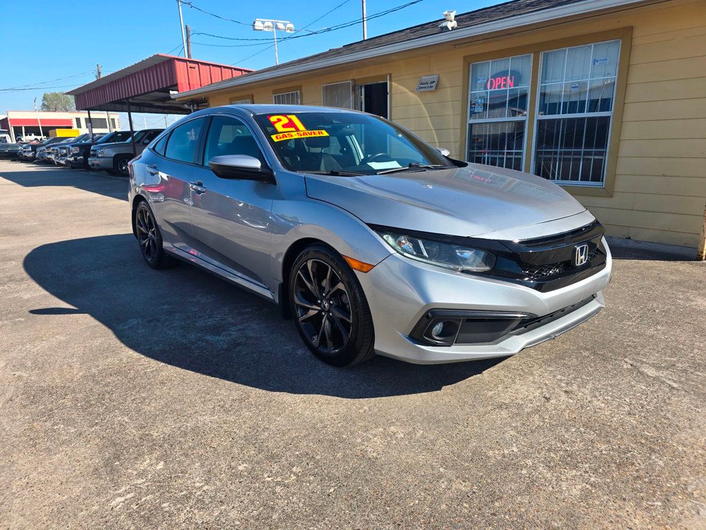 2021 Honda Civic Sedan Sport CVT - 22992891 | Video 1