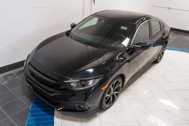 2021 Honda Civic Sedan Sport CVT - 22979370 - 38