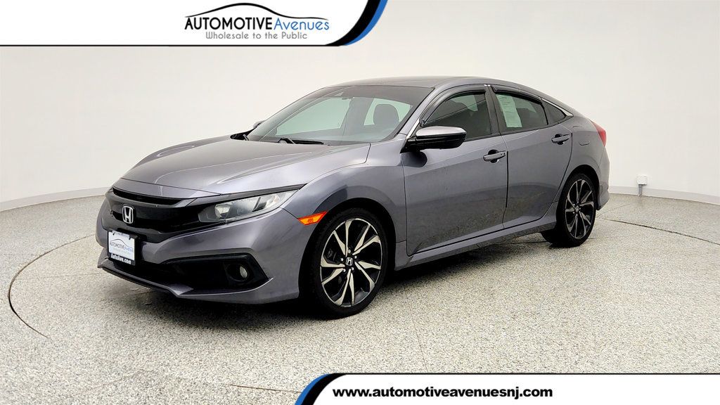 2021 Honda Civic Sedan Sport CVT - 23020889 | Video 1