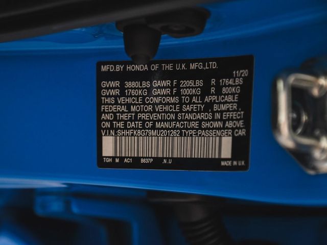 2021 Honda Civic Type R Touring - 22928233 - 13