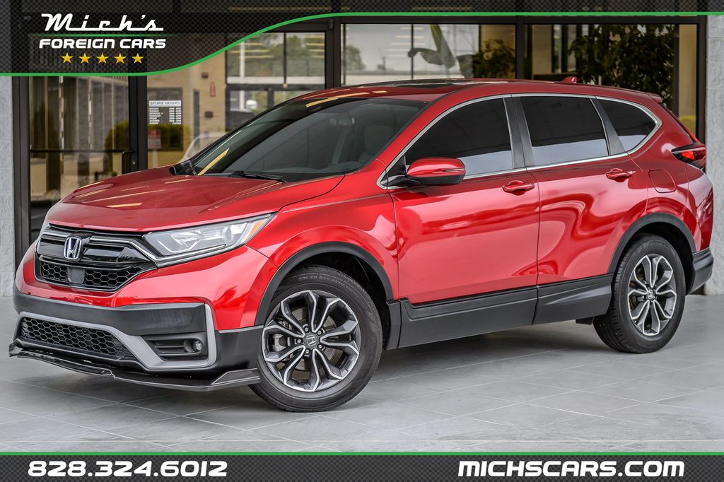 2021 Honda CR-V CR-V EX-L - FWD - LEATHER - MOONROOF - BLUETOOTH - BACKUP CAM - 23086189 - 0