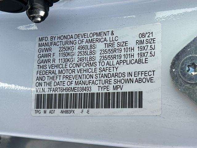 2021 Honda CR-V Hybrid Touring AWD - 22990938 - 21