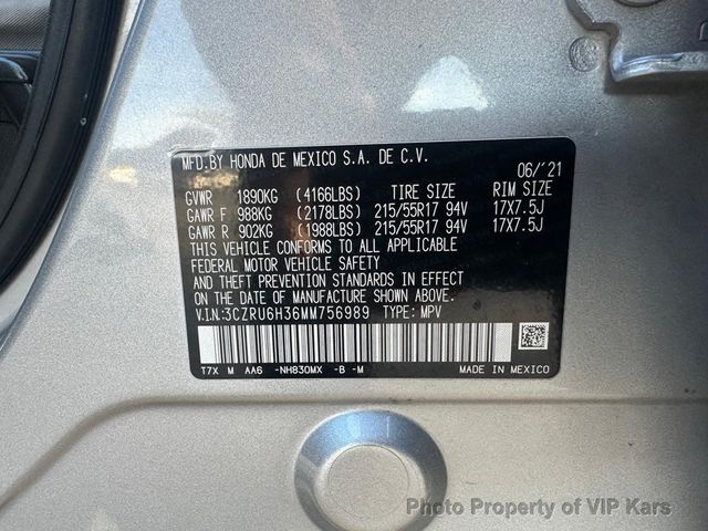 2021 Honda HR-V LX AWD CVT - 22952696 - 16