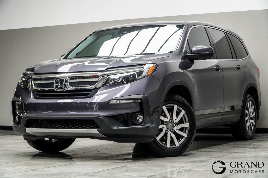 Used 2021 Honda Pilot EX-L with VIN 5FNYF5H55MB047613 for sale in Kennesaw, GA