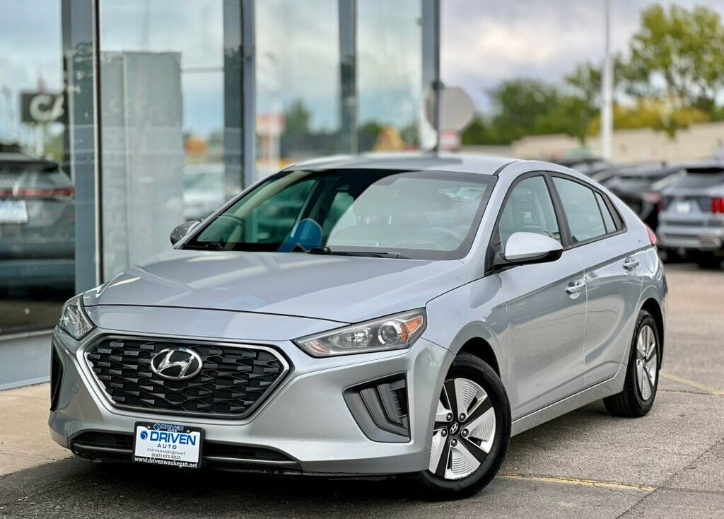 2021 Hyundai Ioniq Hybrid Blue Hatchback - 22912234 - 27