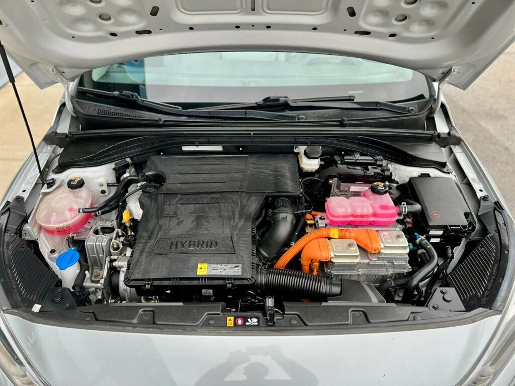 2021 Hyundai Ioniq Hybrid Blue Hatchback - 22912234 - 8