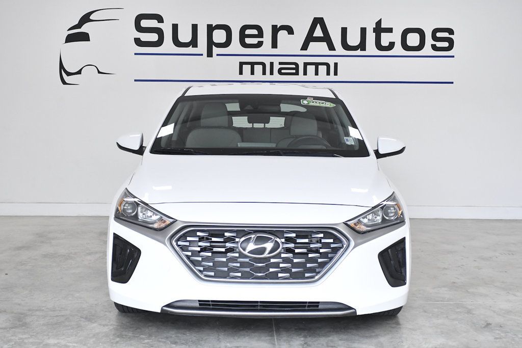 2021 Hyundai Ioniq Hybrid Blue Hatchback - 22593071 - 1
