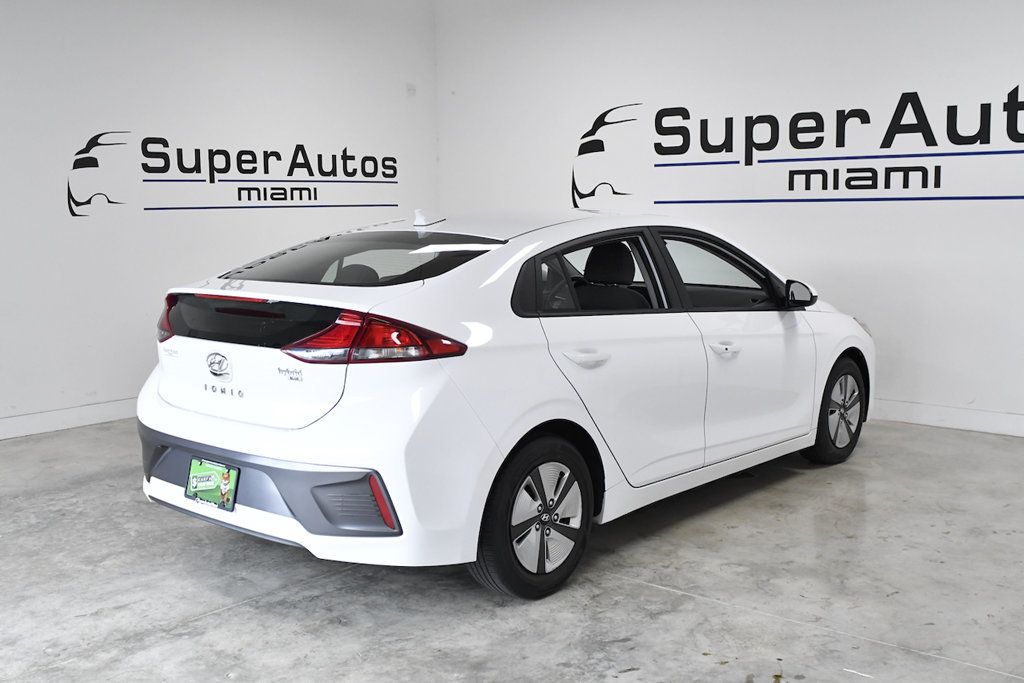 2021 Hyundai Ioniq Hybrid Blue Hatchback - 22593071 - 3