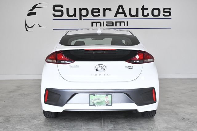 2021 Hyundai Ioniq Hybrid Blue Hatchback - 22593071 - 4