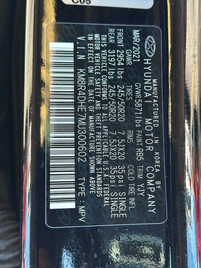 2021 Hyundai Palisade SEL AWD - 22912341 - 19