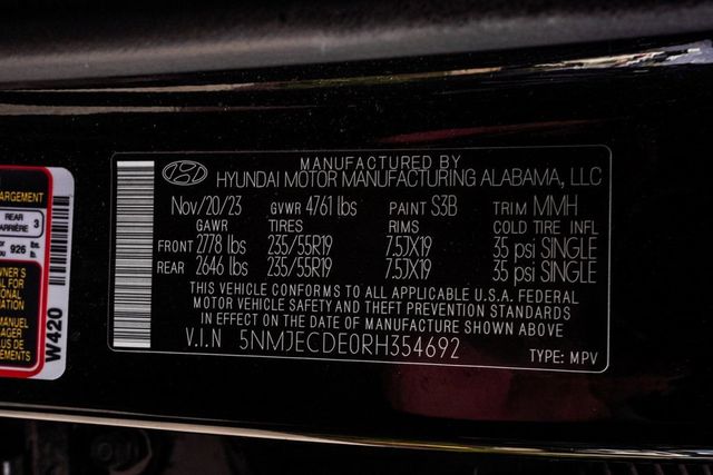 2021 Hyundai Santa Fe Limited FWD - 22933698 - 28