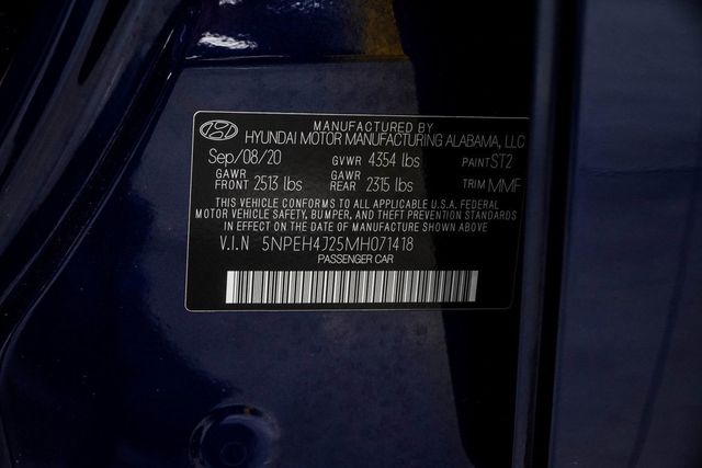 2021 Hyundai Sonata Limited 1.6T - 22969191 - 43