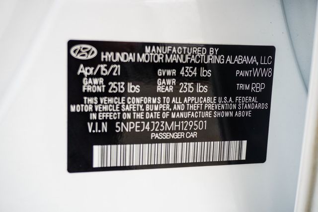 2021 Hyundai Sonata SEL Plus 1.6T - 22982414 - 45