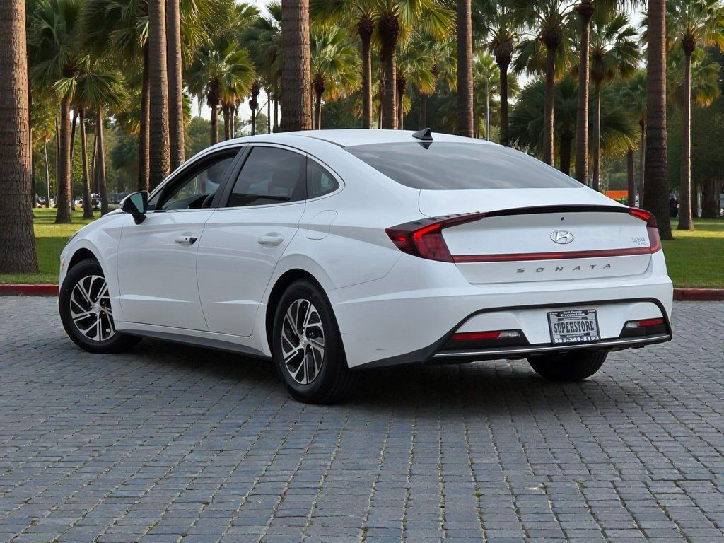 2021 Hyundai Sonata Hybrid Blue 2.0L - 22975186 - 1