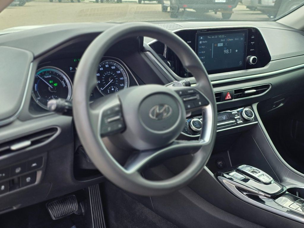 2021 Hyundai Sonata Hybrid Blue 2.0L - 22975186 - 6