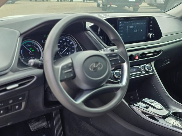 2021 Hyundai Sonata Hybrid Blue 2.0L - 22975186 - 6